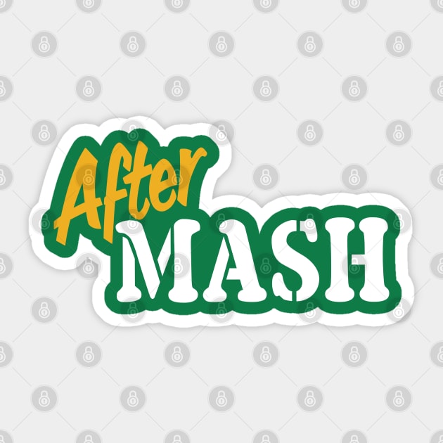 AfterMASH Sticker by WayBack